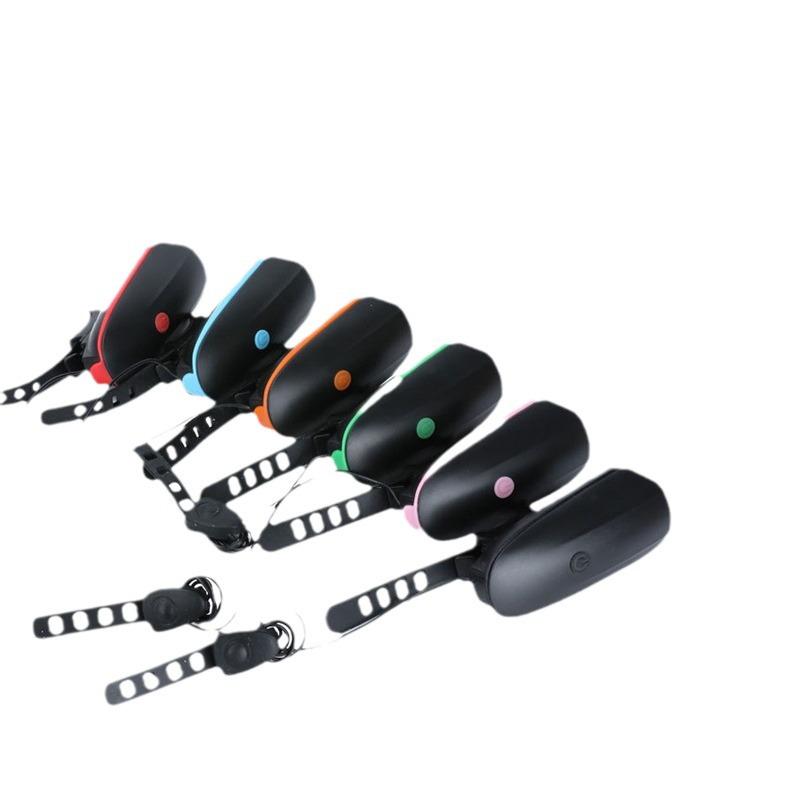 USB Wiederaufladbare Fahrradhupe & Scheinwerfer - Wasserdichtes Multifunktions-Fahrradlicht für Nachtfahrten