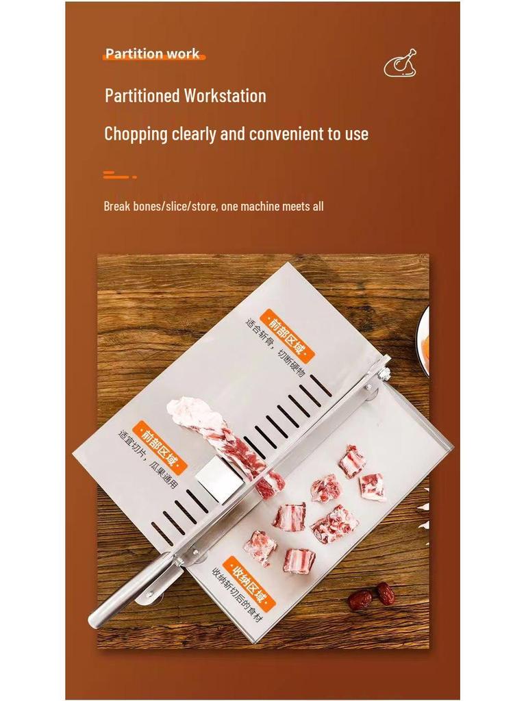 Multifunctional Manual Meat and Lamb Roll Slicer