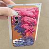 Case For Samsung Galaxy S25Edge S26 S24 S23 S22 Ultra S26 Plus S25 FE Mountain Landscape Pattern Leather Texture TPU Phone Cover
