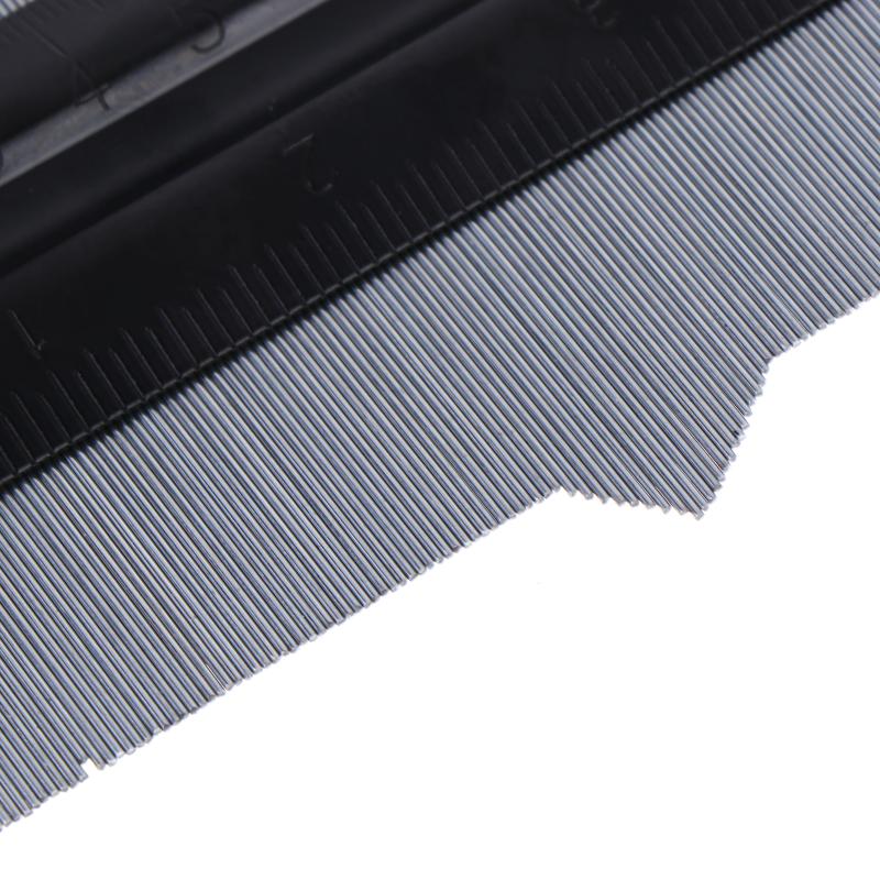 Konturenlehre 6 Zoll Metallprofillehre Formduplizierer Präzisionswerkzeug Multifunktionale Konturduplizierer Schwarz Dropshipping