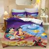 Aladdin Jasmine Prinzessin Bettbezug Set Bettwäsche Steppbett Sets King Size 3D Kinderbettwäsche Set
