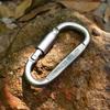 4-6Pcs Carabiner Set For Key Camping Survival Edc Outdoor Keychain Clip  Alloy Aluminum Tactical Caribiner Hook Karabiners