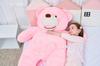IKASA Plush Toy, Extra Large Teddy Bear, Cute Bear, Animal, Large Stuffed Bear, Bear Wrap, Bear Body Pillow, Celebration, Fluffy Doll, Girl, Boy,