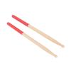 5A Drum Sticks for Adults Kids Beginners Maple Wood Tip Drumsticks with Anti Slip Rubber Handle for