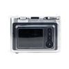 Clear Case for Fujifilm Instax Mini EVO Instant Film Camera Crystal Hard Shell Cover with Removable Shoulder Strap