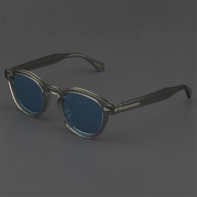 Sonnenbrille Johnny Depp Lemtosh Polarisierte Sonnenbrille Frau Luxusmarke Vintage Acetat Treiber Schatten Nachtsichtbrille