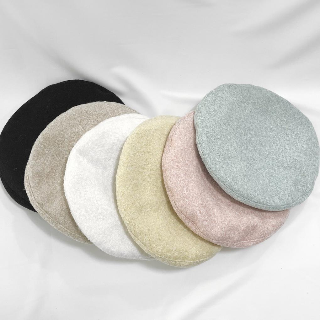 Women's Daily Curly Beret Hat Cap