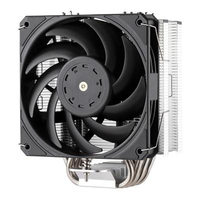 AINEX CC-11 Side-Flow CPU chladič pro Intel & AMD se 6 heatpipes, kompatibilní s LGA1851AM5, 120mm FDB ventilátor, kompaktní design (Výška 153 mm)