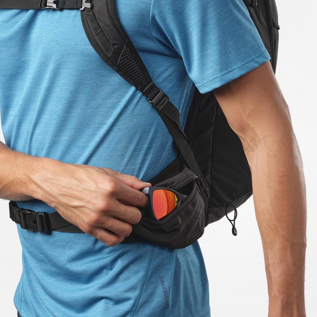 Salomon TRAILBLAZER 20 Backpack (20 Liters) Black/Alloy Free