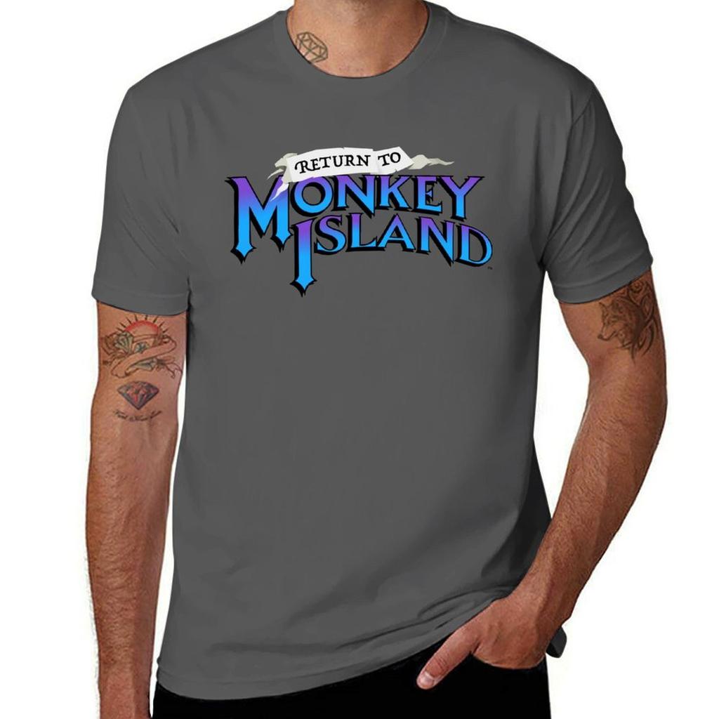 Return To Monkey Island Logo Tshirt Quick Dry Outdoor Sports Tshirt
