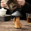 Ceramic Creative Little Monk Tea Strainer Tea Leaking Tea Strainer Household Kung Fu Set Accessories Ceremony Decoration