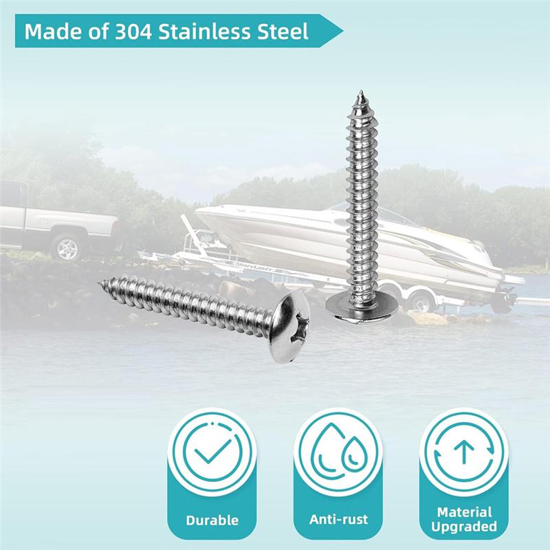 

Boat Trailer Bunk Slide Pads And Enders For Easier Launching & Loading, 3X10inch Boat Trailer Bunk Slicks