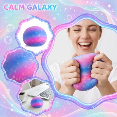 Slow Rising Squeeze Toy Stress Relief Ball for Adults and Kids Soft Squishy Decompression Sensory Fidget Toy Random Color Fun Gift