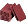 Amaoma Lot 10 pcs Tampons à Récurer Éponge de Nettoyage Cuisine Carborundum Décontamination Résistant Cuisine Plombiers Soudure