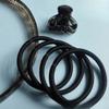 Versatile High-elasticity Thickened Seamless Leather Band Hair Tie Hair Rope Hair Accessory