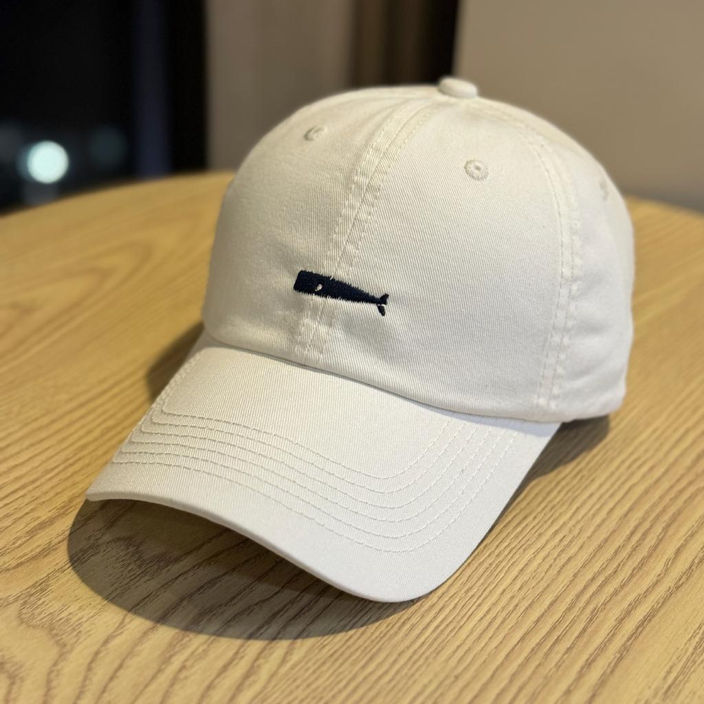 New embroidered soft-top baseball cap for men and women couples versatile face small sunshade cap curved brim dome tide