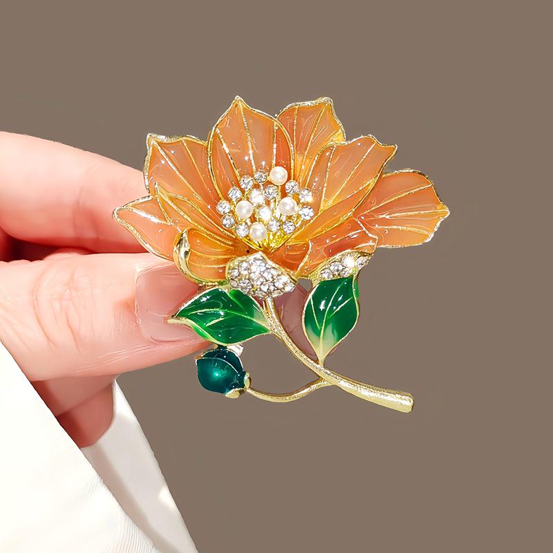 2025 High-End Fashion Butterfly Brooch: Elegant Flower Animal Pin for Suits and Jackets