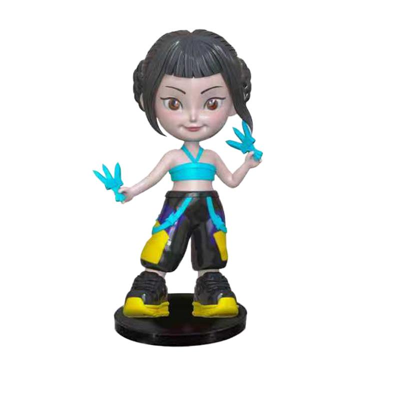 Kpop Demon Hunters Figure KPop Demon Hunters Figures Huntrix Figures Toy Derpys Tiger Rumi Mira Zoey Sussy Figurine Ornament