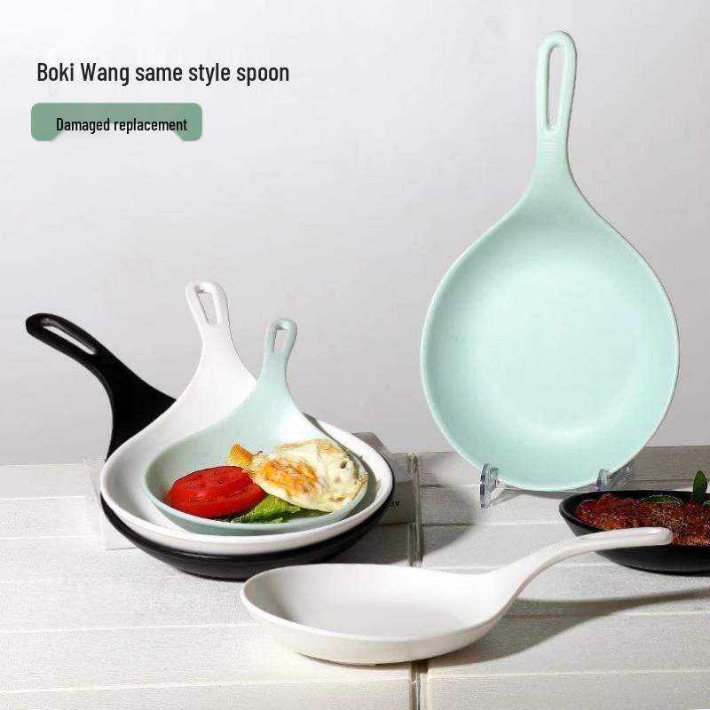 Extra Large Mukbang Spoon - Long Handle Korean Rice & Soup Spoon