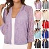 T-shirty damskie plisowane z dekoltem w serek eleganckie casualowe bluzki z nadrukiem z krótkim rękawem letnie topy luźny krój
