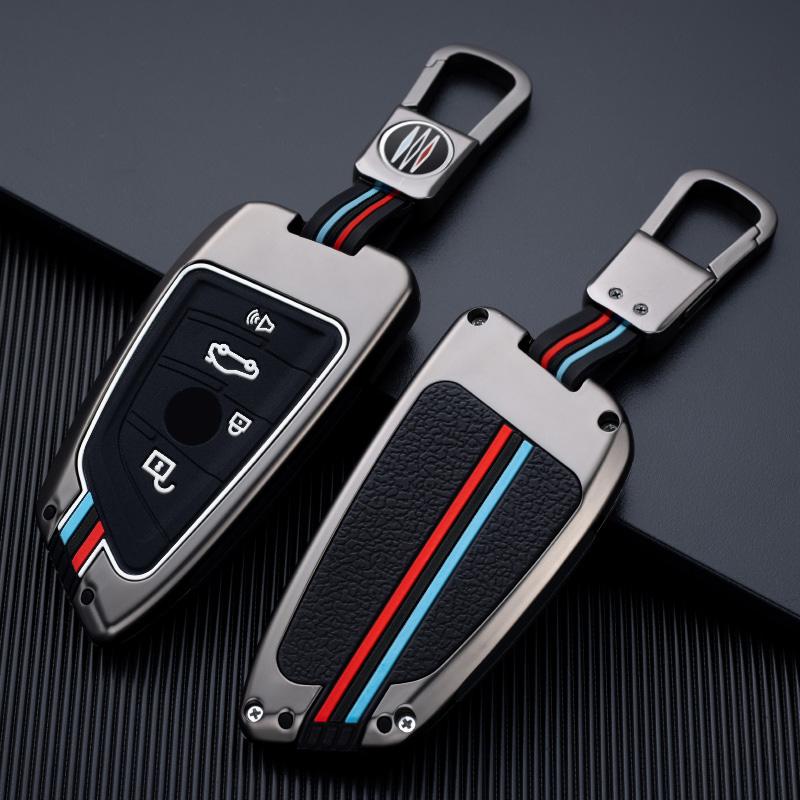Car Key Case Cover for BMW X1 X3 X4 X5 F15 X6 F16 G30 7 Series G11 F48 F39 520 525 F30 118i 218i 320i Car Interior Accessories