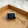 Detachable Chain Jewelry Storage Pouch Portable Keychain Change Wallet Kiss Lock Coin Purse  Gift