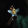 Beautiful Hanfu Butterfly Hair Fork Headwear Exquisite Fairy Side Clips  Girls
