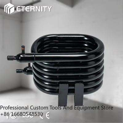 1HTitanium Coaxial Condenser/ Tube In Tube Heat Exchanger for  Marine Air Conditioner and Stainless Steel Heat Exchanger