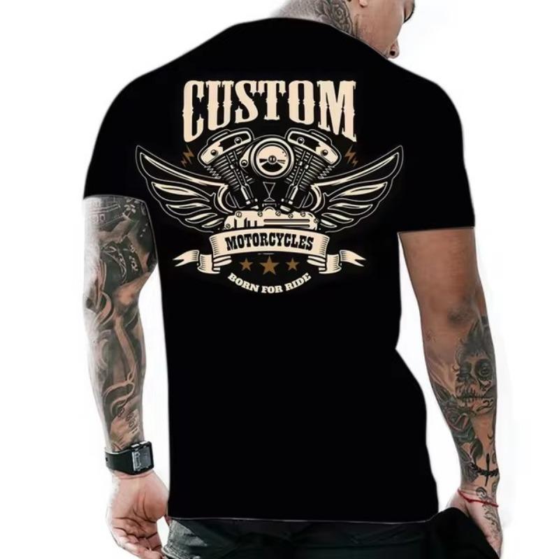 Men's T-Shirt Quick Drying Tops Summer Fashion Street Short Sleeve Tee Shirts 3D Graphic Print Tees Oversized Male Clothing