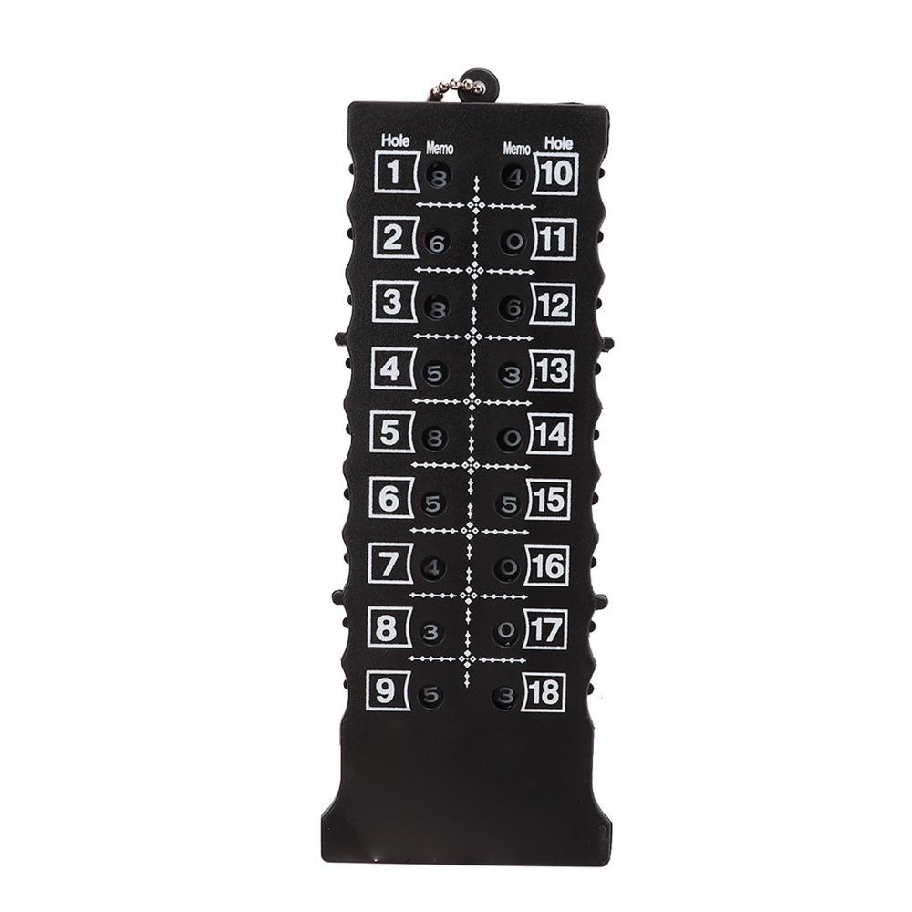 Placar de Golfe Tipo Tira 18 Buracos Contador de Tacadas de Golfe Placar Anotador de Golfe Jogadores de Golfe