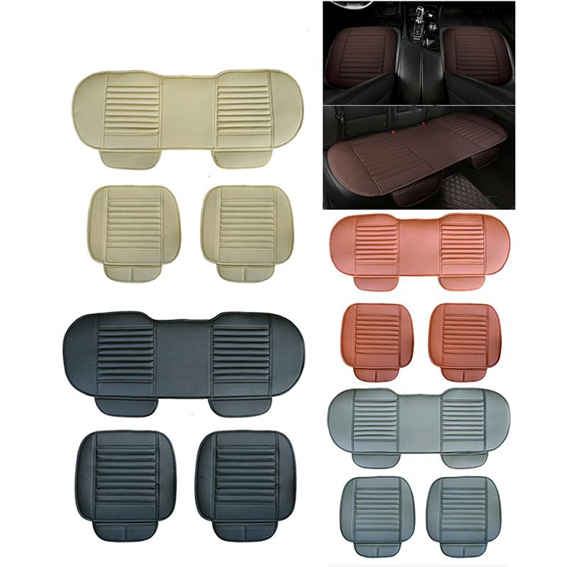 3D Universal Car Seat Cover Breathable Pu Leather Pad Mat For Auto Chair Cushion