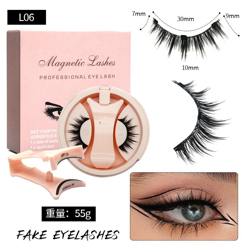 Hot Quantum Magnetic Eyelash Curler Little Devil Magnetic False Eyelashes 6D Magnet Eyelashes Magnetic False Eyelashes for Women