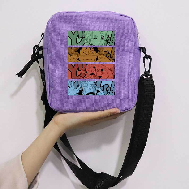 Japan Cartoon Comics One Piece Digitaldruck Mode Lässiger Schulterrucksack 0031