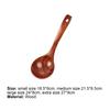 Heat-Resistant Soup Serving Ladle Anti-scald Handle Wood Cooking Utensils Soup Spoon Kitchen Tool