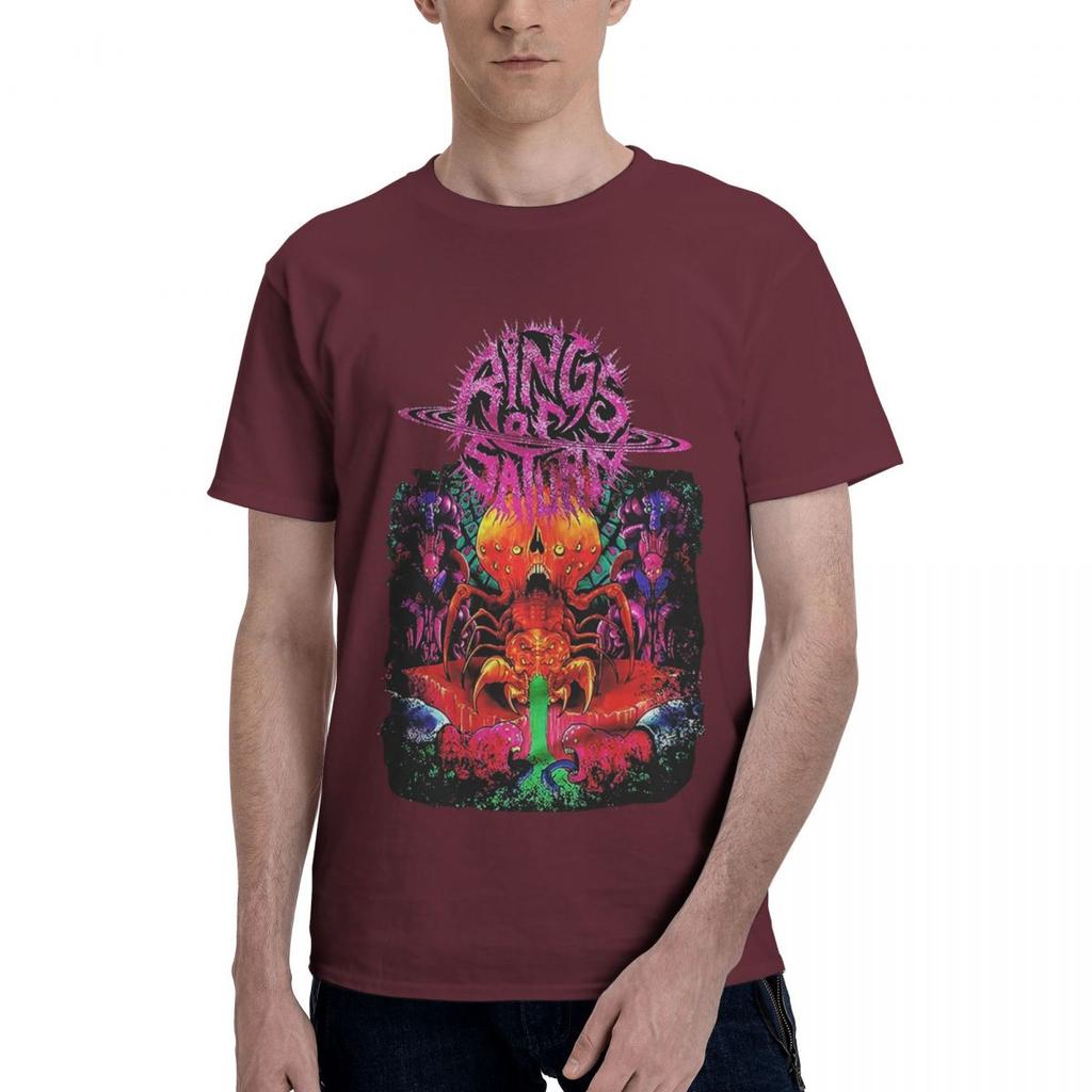 Rings Of Saturn Band Alien Graphic 100 Cotton Casual Breathable Confortable Manga New In Tops And TShirts Funny Gift