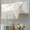 Air Conditioner Cover Home Decor Protective Case Waterproof Hanging Air Conditioning Home Fabric Indoor Dust Covers