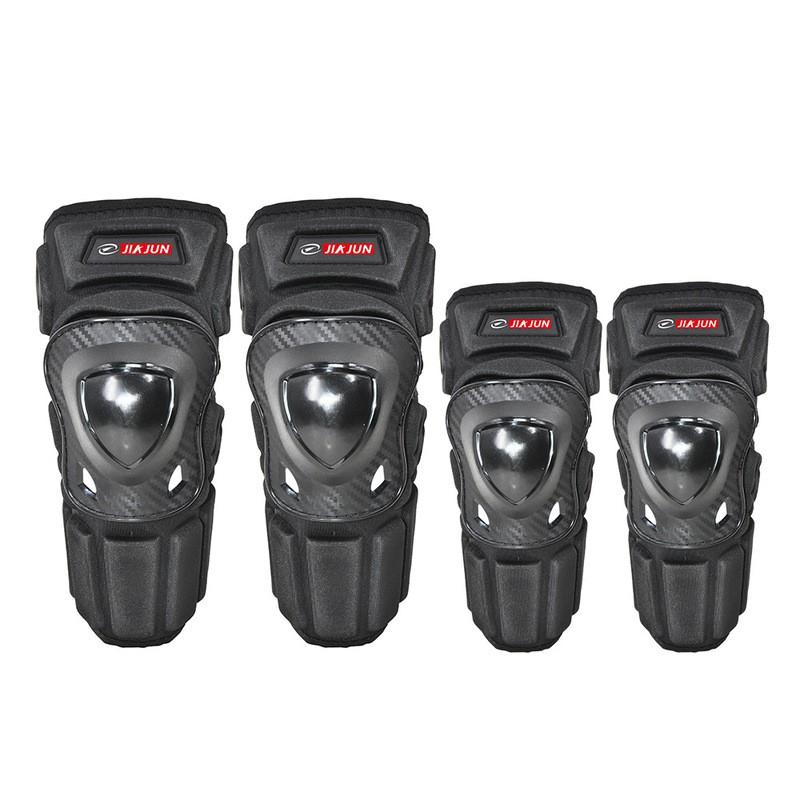 Adult Motorcycle Knee Elbow Protector Set Cycling Protective Gear Safety Equipment Riding Outdoor Adventure Knee Shin Guard