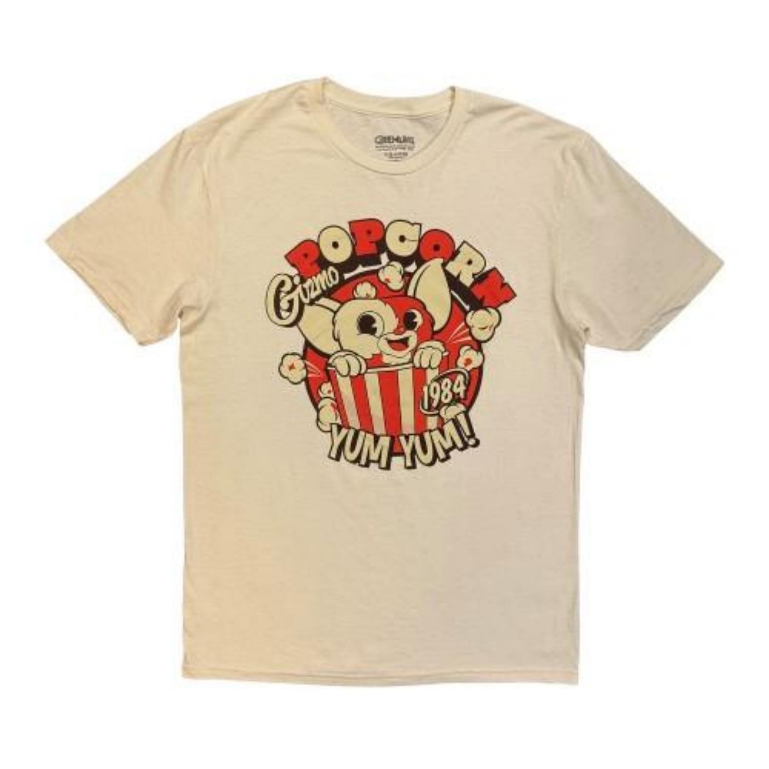 Gremlins Unisex Adult Gizmo Popcorn T-Shirt XXXXL