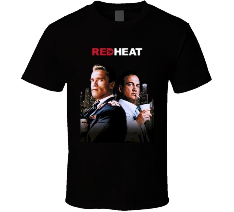 Red Heat Schwarzenegger 80s Action Movie Unisex T-Shirt XL