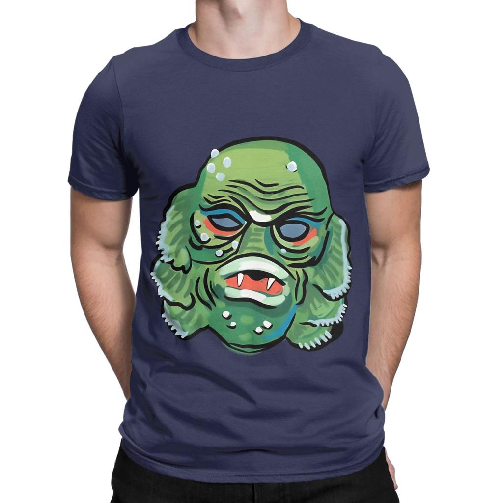 cCreature From The Black Lagoon Art Graphic 100 Cotton TShirt cCreature from the Black Lagoon Tees Tops For Unisex