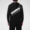 Puma Casual Sports Knit Hooded Jacket Men Tops Black 588657-01