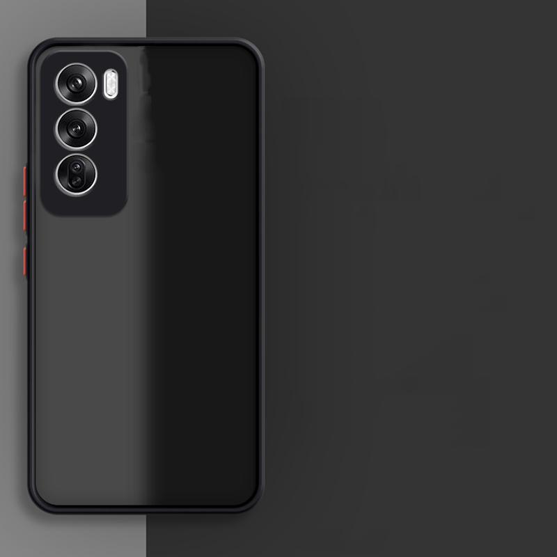 For OPPO Reno 12 Pro Case Silicone TPU Matte Cover Reno 12 Pro Case Reno 12 Pro Case Phone Protector Transparent Back Capa