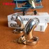 YWZAO Chastity Cage Lockable Semi-Closed M07A020
