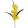 Kunstbloem Gladiola, geel, 54 cm