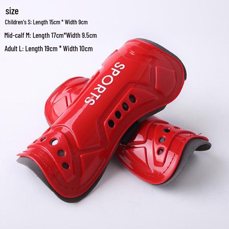 Tingbai Double-Layer Breathable Soccer Shin Guard Set