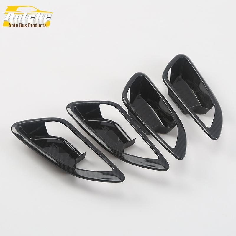 Compatible with 18 IX35 Models: Interior Door Bowl Decorative Frame & Anti-Scratch Handle Protective Film.