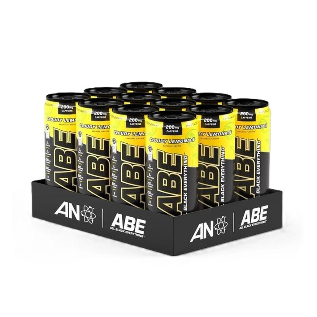 ABE Energy + Performance Cans, Cloudy Lemonade - 12 x 330 ml.