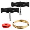 Car Windshield Removal Tool, Windshield Window Cutting Wire & Handle Window Shield Remover Kit,