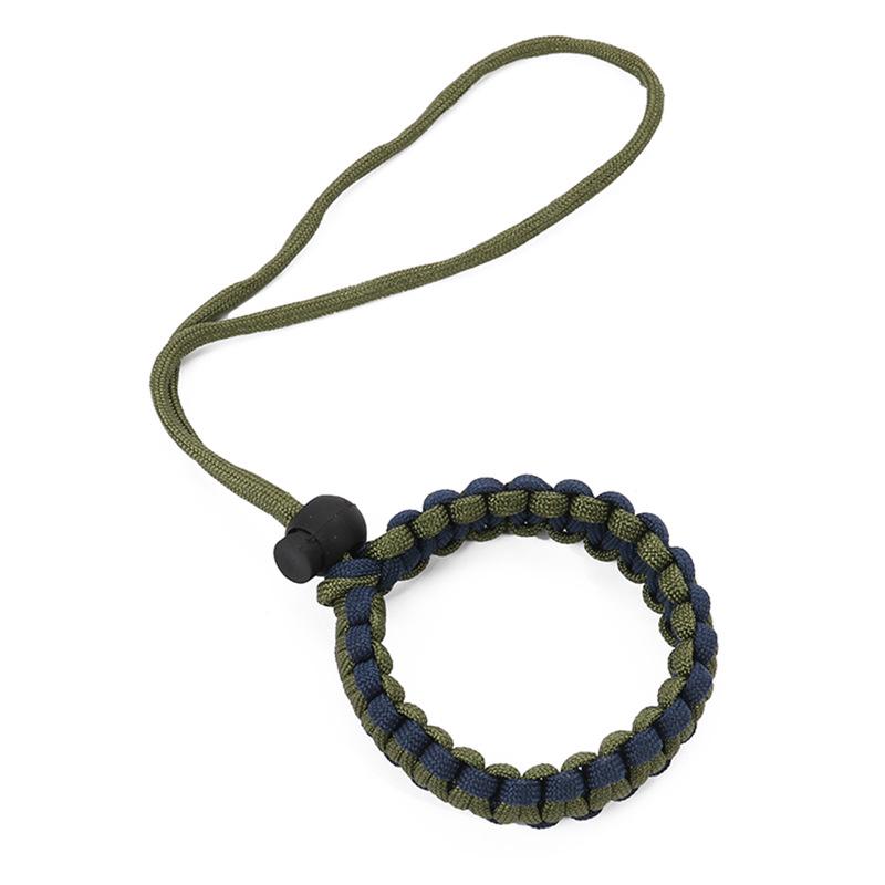 Drop-proof Outdoor Survival Digital Camera Bracelet with Paracord Wrist Strap & Water Bottle Handle