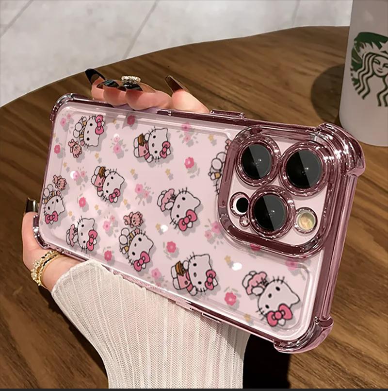 Cute Hello Kitty Shockproof Case For Huawei Honor 600 400 Lite Pro X9D X9A X9B X8C X8B X8A X7D X7A X6C X6D X6A X5B X5C 5G Casing